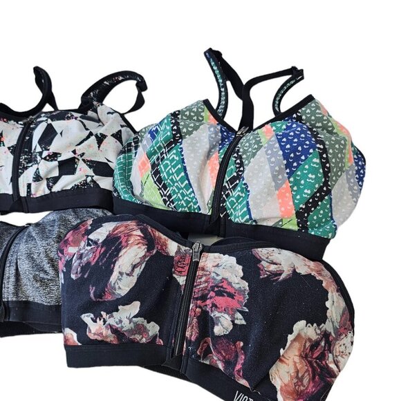 Victoria's Secret Front Close  High Impact Sports Bras x 4 Size 32DD - Picture 2 of 7